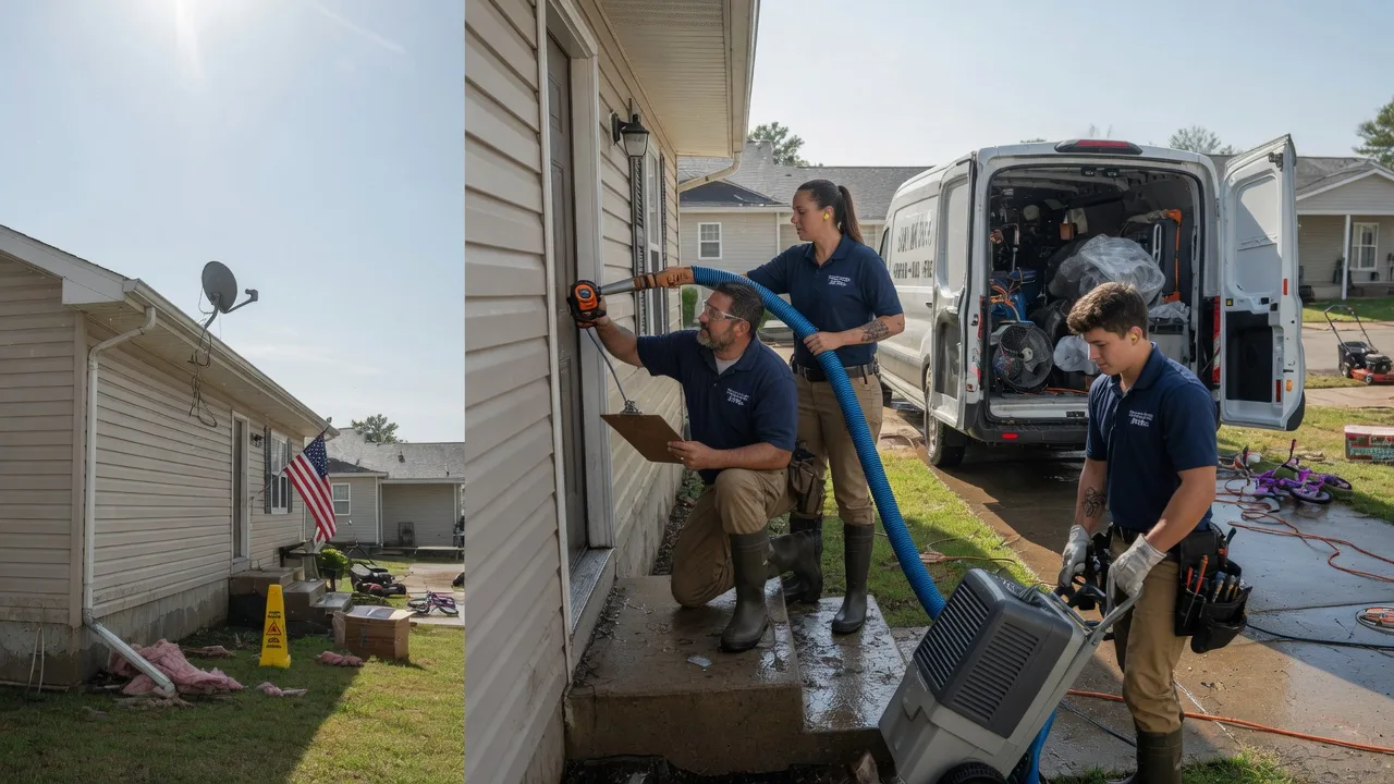 Ceiling Water Damage Restoration in Kimberly, WI near me